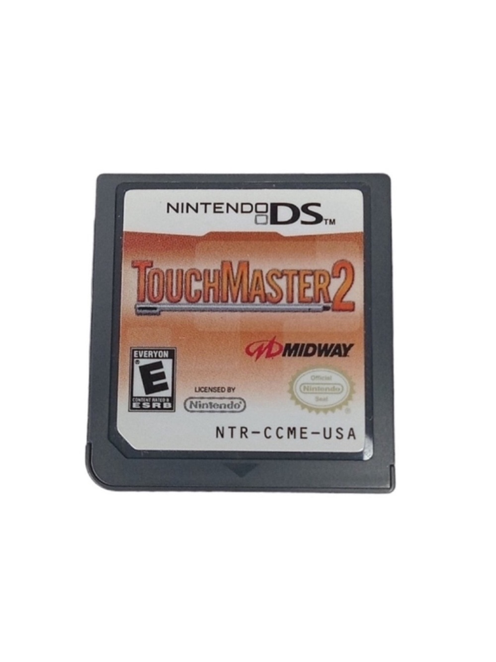 Nintendo DS TouchMaster 2 Game Card - Orange and Black Label Video Game - Picture 2 of 4